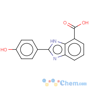 CAS No:313279-30-0 1H-Benzimidazole-7-carboxylicacid, 2-(4-hydroxyphenyl)-