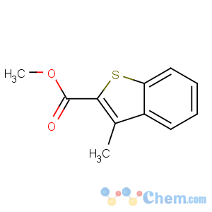 CAS No:3133-81-1 methyl 3-methyl-1-benzothiophene-2-carboxylate