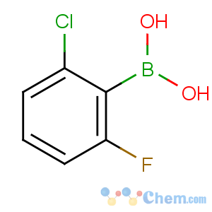 CAS No:313545-32-3 (2-chloro-6-fluorophenyl)boronic acid