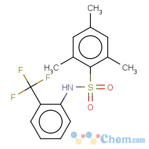 CAS No:313981-55-4 Benzenesulfonamide,2,4,6-trimethyl-N-[2-(trifluoromethyl)phenyl]-