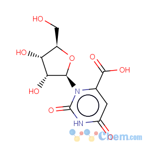 CAS No:314-50-1 4-Pyrimidinecarboxylicacid, 1,2,3,6-tetrahydro-2,6-dioxo-3-b-D-ribofuranosyl-