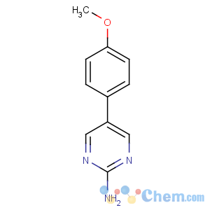 CAS No:31408-47-6 5-(4-methoxyphenyl)pyrimidin-2-amine