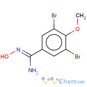 CAS No:31419-81-5 Benzenecarboximidamide,3,5-dibromo-N-hydroxy-4-methoxy-