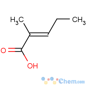 CAS No:3142-72-1 2-Methyl-2-pentenoic acid
