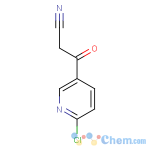 CAS No:314267-78-2 3-(6-chloropyridin-3-yl)-3-oxopropanenitrile