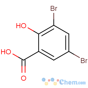 CAS No:3147-55-5 3,5-dibromo-2-hydroxybenzoic acid