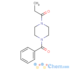 CAS No:314728-85-3 1-(4-benzoylpiperazin-1-yl)propan-1-one