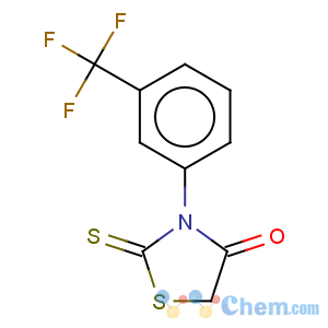 CAS No:315-08-2 4-Thiazolidinone,2-thioxo-3-[3-(trifluoromethyl)phenyl]-