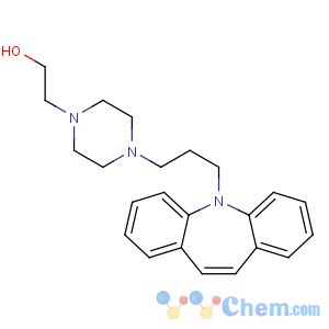 CAS No:315-72-0 2-[4-(3-benzo[b][1]benzazepin-11-ylpropyl)piperazin-1-yl]ethanol