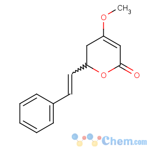 CAS No:3155-48-4 4-methoxy-2-[(E)-2-phenylethenyl]-2,3-dihydropyran-6-one