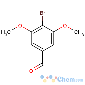 CAS No:31558-40-4 4-bromo-3,5-dimethoxybenzaldehyde