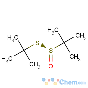 CAS No:31562-40-0 2-Propanesulfinothioicacid, 2-methyl-, 1,1-dimethylethyl ester