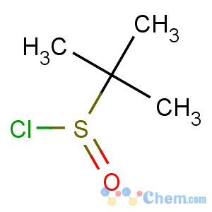 CAS No:31562-43-3 2-methylpropane-2-sulfinyl chloride
