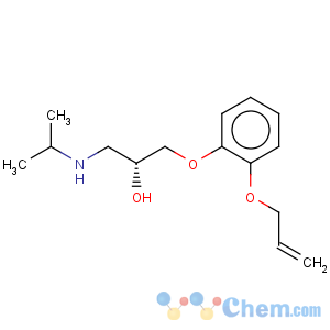 CAS No:31576-00-8 2-Propanol,1-[(1-methylethyl)amino]-3-[2-(2-propen-1-yloxy)phenoxy]-, (2R)-