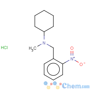 CAS No:31611-42-4 Benzenemethanamine,N-cyclohexyl-N-methyl-2-nitro-, hydrochloride (1:1)