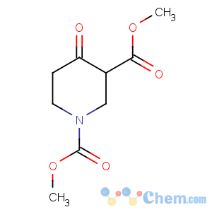 CAS No:31633-70-2 1,3-Piperidinedicarboxylicacid, 4-oxo-, 1,3-dimethyl ester