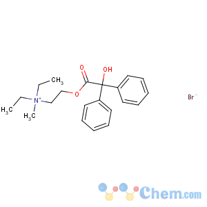 CAS No:3166-62-9 diethyl-[2-(2-hydroxy-2,2-diphenylacetyl)oxyethyl]-methylazanium