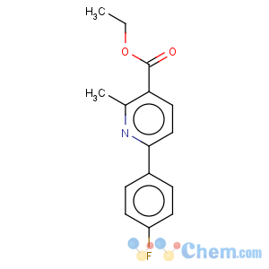 CAS No:31676-67-2 3-Pyridinecarboxylicacid, 6-(4-fluorophenyl)-2-methyl-, ethyl ester