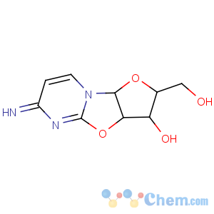 CAS No:31698-14-3 (2R,3R,3aS,9aR)-2-(hydroxymethyl)-6-imino-2,3,3a,9a-tetrahydrofuro[1,<br />2][1,3]oxazolo[3,4-a]pyrimidin-3-ol