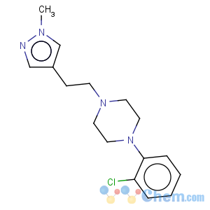 CAS No:31729-24-5 Piperazine,1-(2-chlorophenyl)-4-[2-(1-methyl-1H-pyrazol-4-yl)ethyl]-