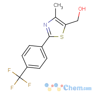 CAS No:317318-96-0 [4-methyl-2-[4-(trifluoromethyl)phenyl]-1,3-thiazol-5-yl]methanol