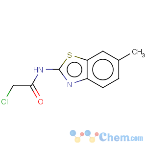 CAS No:3174-15-0 Acetamide,2-chloro-N-(6-methyl-2-benzothiazolyl)-