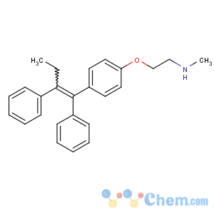 CAS No:31750-48-8 Ethanamine,2-[4-[(1Z)-1,2-diphenyl-1-buten-1-yl]phenoxy]-N-methyl-