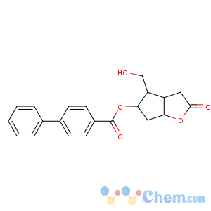 CAS No:31752-99-5 [(3aR,4S,5R,6aS)-4-(hydroxymethyl)-2-oxo-3,3a,4,5,6,<br />6a-hexahydrocyclopenta[b]furan-5-yl] 4-phenylbenzoate