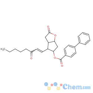 CAS No:31753-00-1 [(3aR,4R,5R,6aS)-2-oxo-4-(3-oxooct-1-enyl)-3,3a,4,5,6,<br />6a-hexahydrocyclopenta[b]furan-5-yl] 4-phenylbenzoate