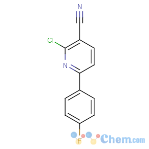 CAS No:31776-83-7 2-chloro-6-(4-fluorophenyl)pyridine-3-carbonitrile