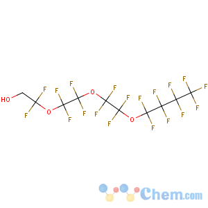 CAS No:317817-24-6 Ethanol,2,2-difluoro-2-[1,1,2,2-tetrafluoro-2-[1,1,2,2-tetrafluoro-2-(1,1,2,2,3,3,4,4,4-nonafluorobutoxy)ethoxy]ethoxy]-