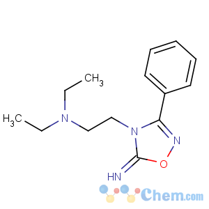 CAS No:318-23-0 N,N-diethyl-2-(5-imino-3-phenyl-1,2,4-oxadiazol-4-yl)ethanamine