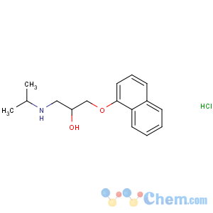 CAS No:318-98-9 1-naphthalen-1-yloxy-3-(propan-2-ylamino)propan-2-ol