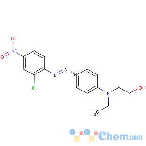 CAS No:3180-81-2 2-[4-[(2-chloro-4-nitrophenyl)diazenyl]-N-ethylanilino]ethanol