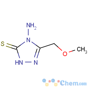 CAS No:31821-72-4 4-amino-3-(methoxymethyl)-1H-1,2,4-triazole-5-thione