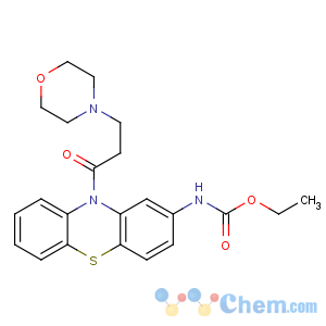 CAS No:31883-05-3 ethyl N-[10-(3-morpholin-4-ylpropanoyl)phenothiazin-2-yl]carbamate