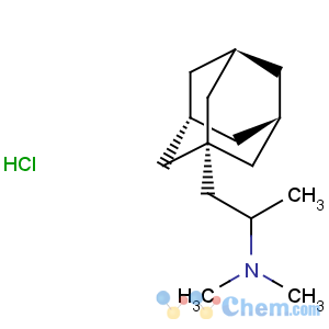 CAS No:31897-87-7 Tricyclo[3.3.1.13,7]decane-1-ethanamine,N,N,a-trimethyl-, hydrochloride (1:1)