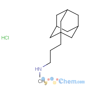 CAS No:31898-02-9 Tricyclo[3.3.1.13,7]decane-1-propanamine,N-methyl-, hydrochloride (1:1)