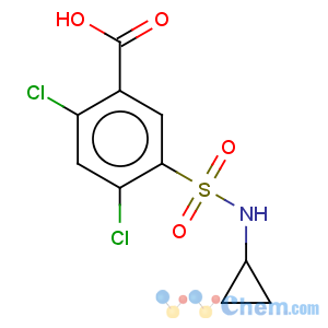 CAS No:31914-94-0 Benzoic acid,2,4-dichloro-5-[(cyclopropylamino)sulfonyl]-