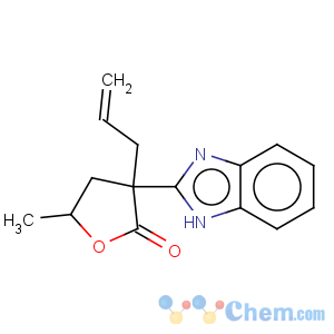 CAS No:31929-85-8 2(3H)-Furanone,3-(1H-benzimidazol-2-yl)dihydro-5-methyl-3-(2-propen-1-yl)-