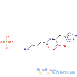 CAS No:31952-91-7 2-(4-aminobutanoylamino)-3-(3H-imidazol-4-yl)propanoic acid
