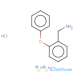 CAS No:31963-35-6 Benzenemethanamine,2-phenoxy-, hydrochloride (1:1)