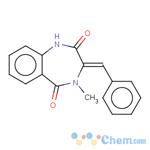 CAS No:31965-37-4 1H-1,4-Benzodiazepine-2,5-dione,3,4-dihydro-4-methyl-3-(phenylmethylene)-