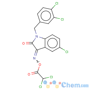 CAS No:320420-76-6 5-chloro-1-(3,4-dichlorobenzyl)-1H-indole-2,3-dione 3-[O-(2,2-dichloroacetyl)oxime]