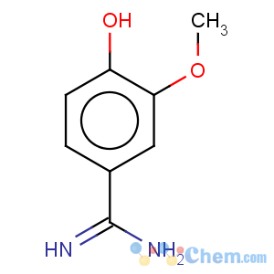 CAS No:32048-20-7 Benzenecarboximidamide,4-hydroxy-3-methoxy-