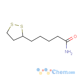 CAS No:3206-73-3 5-(dithiolan-3-yl)pentanamide