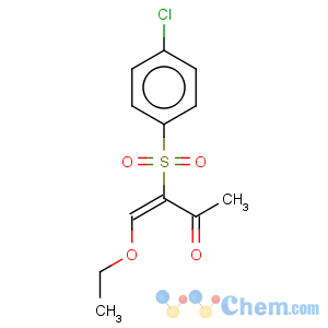 CAS No:32083-35-5 3-[(4-Chlorophenyl)sulfonyl]-4-ethoxybut-3-en-2-one
