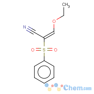 CAS No:32083-50-4 2-Propenenitrile,3-ethoxy-2-(phenylsulfonyl)-