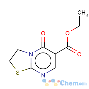 CAS No:32084-53-0 5H-Thiazolo[3,2-a]pyrimidine-6-carboxylicacid, 2,3-dihydro-5-oxo-, ethyl ester