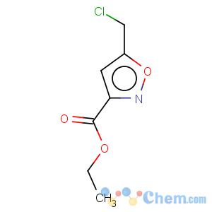 CAS No:3209-40-3 3-Isoxazolecarboxylicacid, 5-(chloromethyl)-, ethyl ester